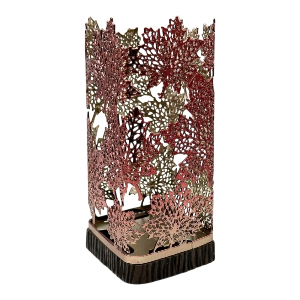 Etched Maple Leaf Gentle Foaming Hand Soap Sleeve Holder Bath & Body Works New! - Picture 2 of 3